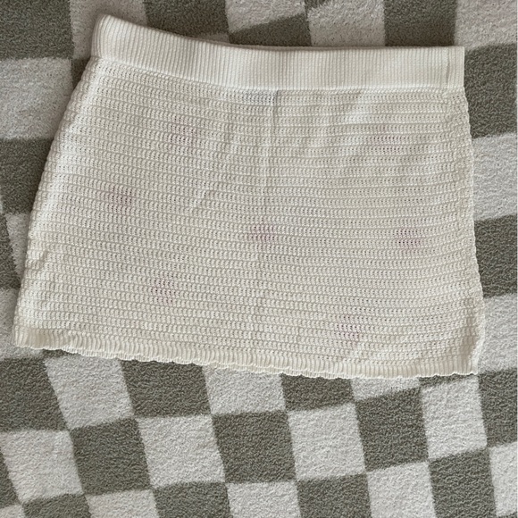 Wild Fable White Knit with Embroidered Hibiscus Set Size XXL - Picture 7 of 10